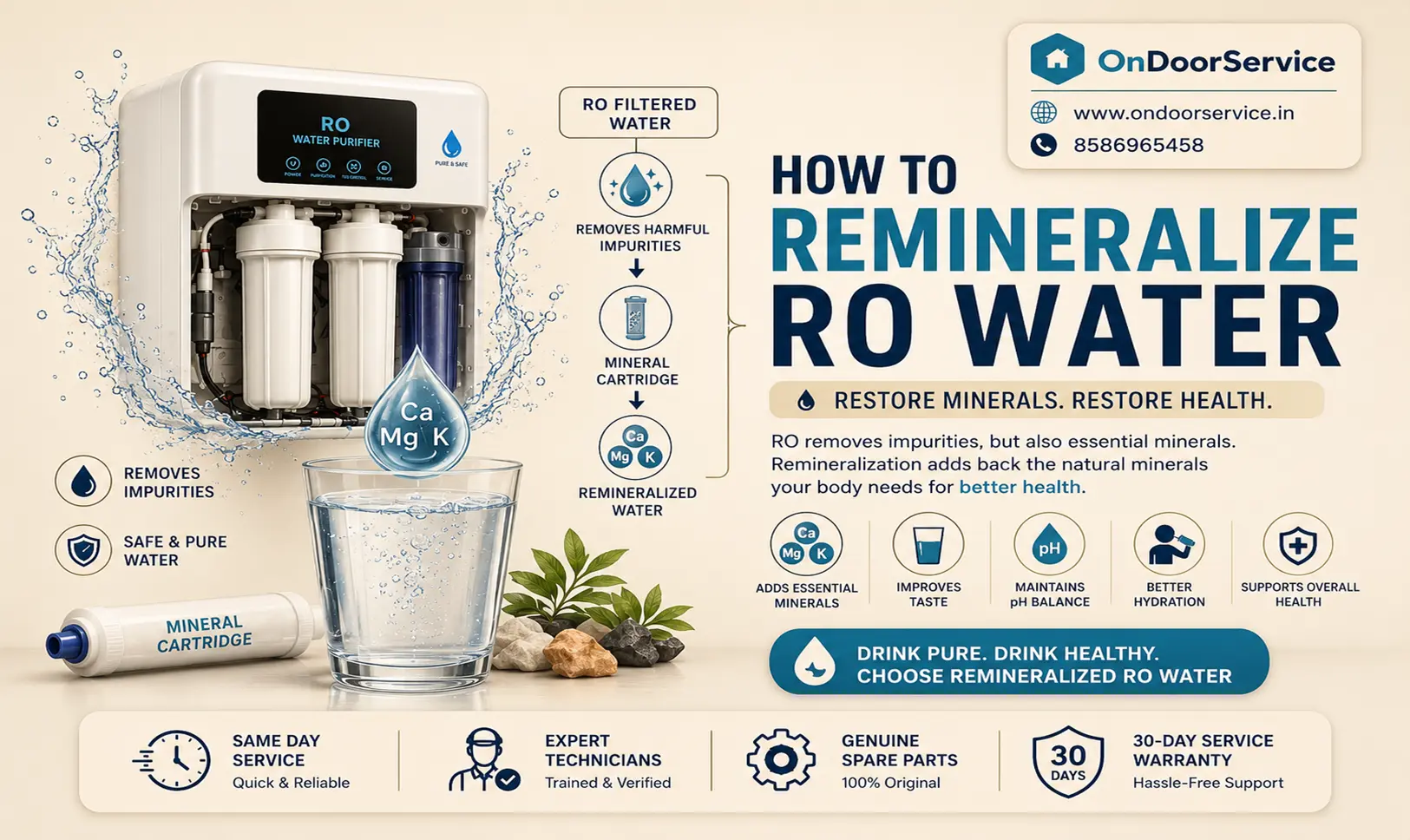 How to Remineralize RO Water